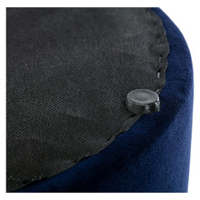 Morrie Velvet Ottoman